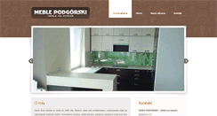 Desktop Screenshot of podgorski-meble.pl